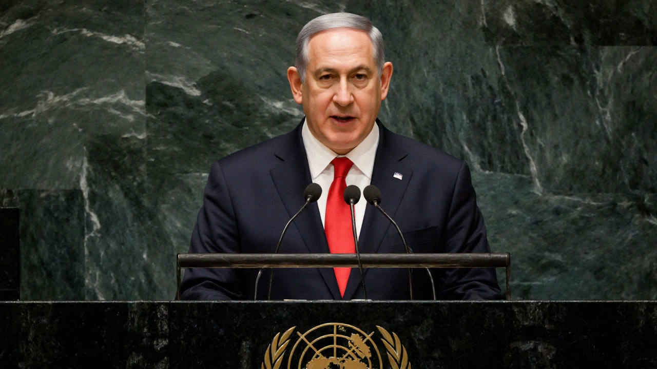 Netanyahu's UN Speech Demands Hamas Release Gaza Hostages